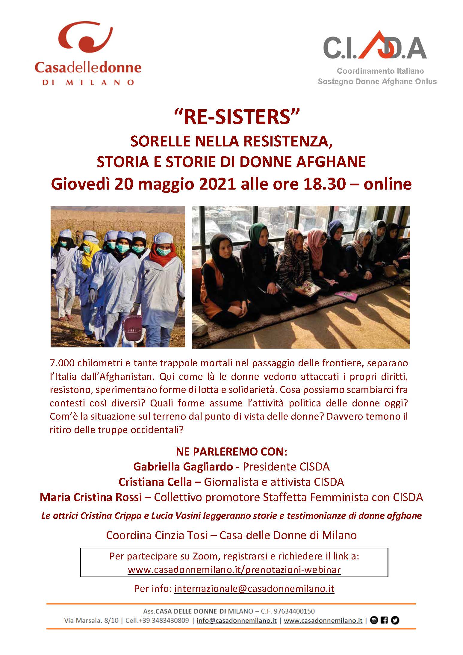 Locandina 20 maggio